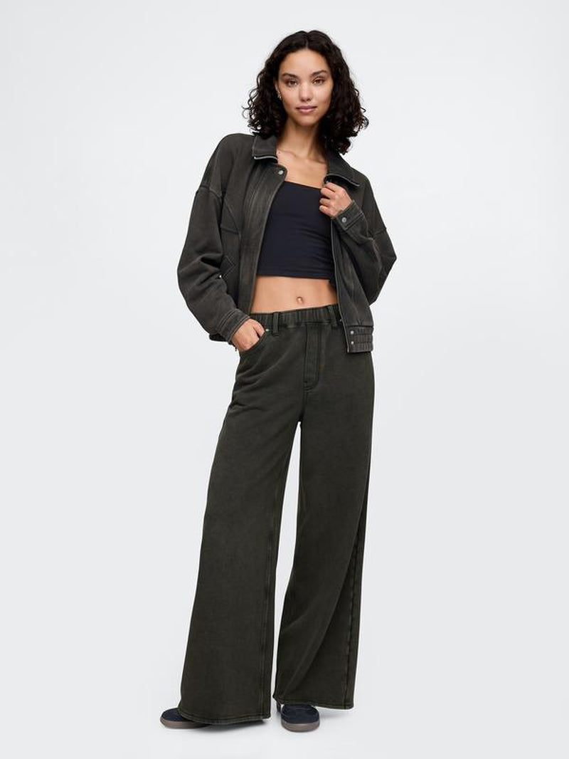 Gap Women'S Heavyweight Baggy Sweatpant Jeans