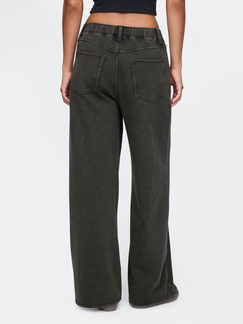 Gap Women'S Heavyweight Baggy Sweatpant Jeans