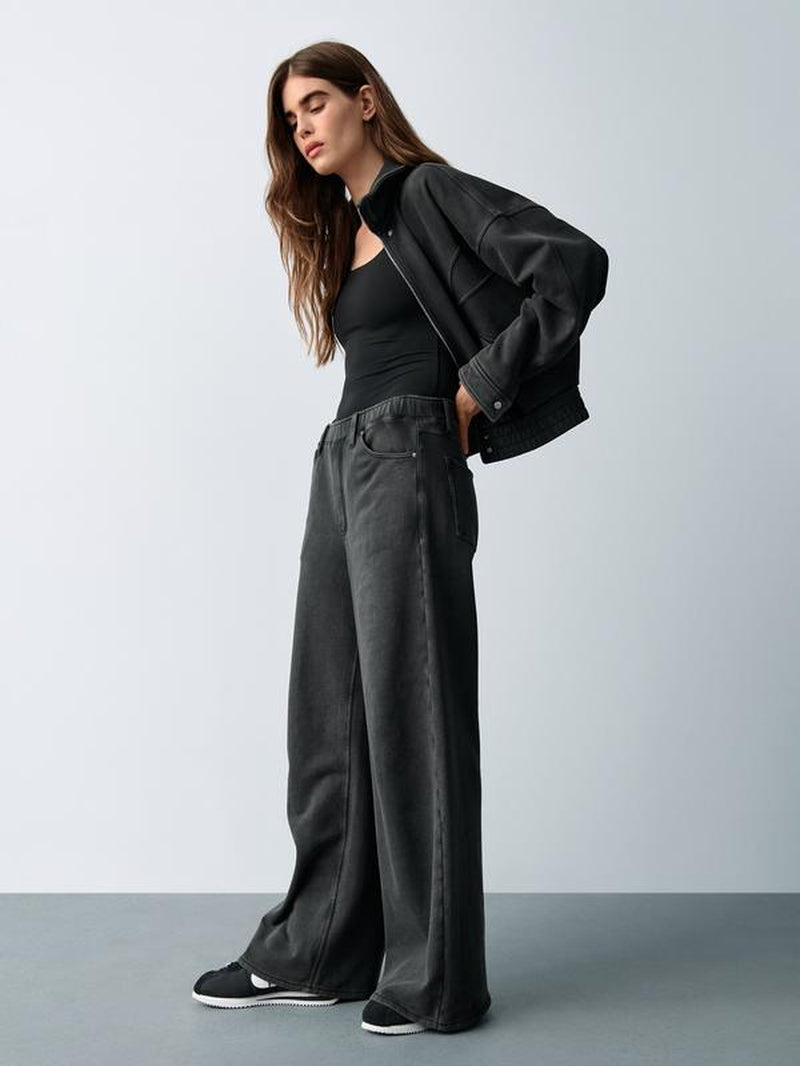 Gap Women'S Heavyweight Baggy Sweatpant Jeans